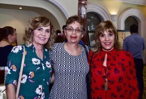Luly, Claudia y Paty