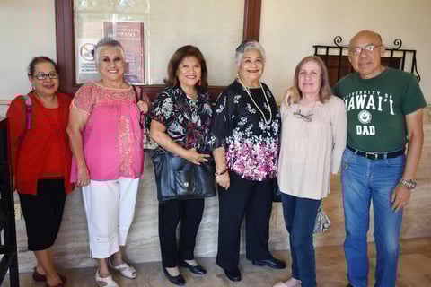 31102018 Paty, Martha, Rosy, Beba, Lorena y Jorge.