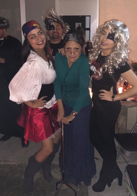 Fiesta de Halloween de la familia Ibarrola Hurtado