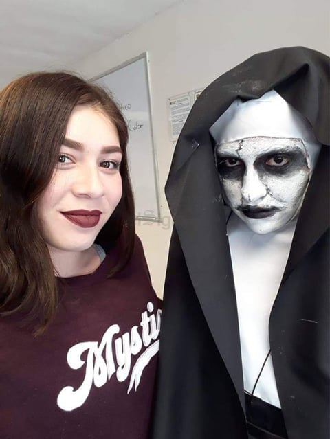 Yovana y Aisha Villarreal.