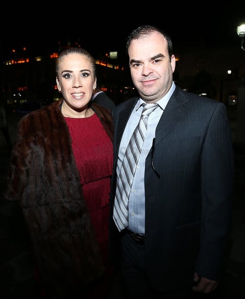 Gabriela Estrada y Juan José García.