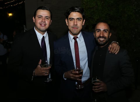 Juan Carlos, Alex Lome y Ricardo Flores.