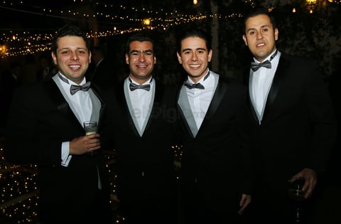 Diego Martínez, Fernando Arreola, Rodolfo Brena y Hugo Uribe.
