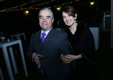 Luis Coronado y Paty.
