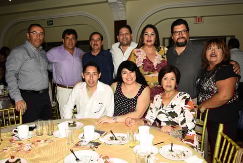 08112018 Nora, Juan Carlos, Maribel, María Antonia, Claudia, Felipe, Ana, Isidro, Marco Antonio
y Edgar.