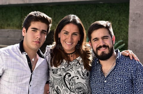 Luis, Paulina y Diego