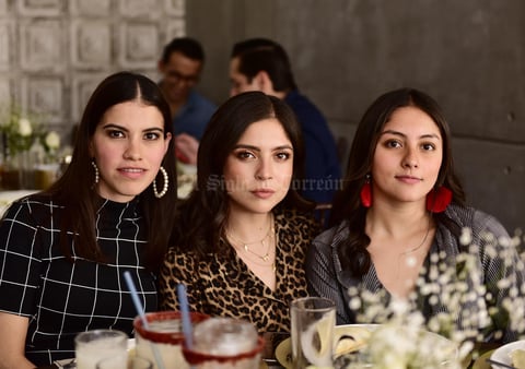 Marcela, Ethel y Margarita