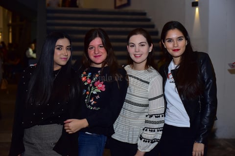 Regina, Ale, Maria y Carlota