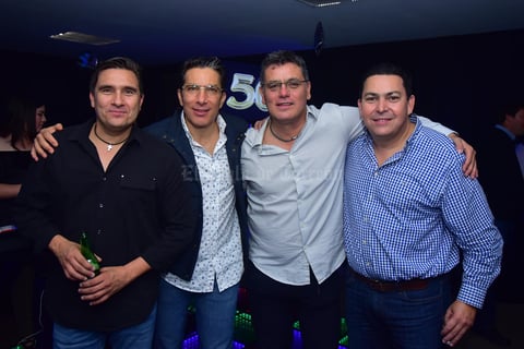 Giorgio,Gerson, Paulo y Daniel