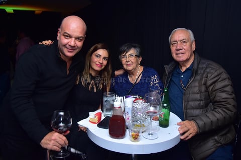 Javier, Lorena, Dalia y Leopoldo