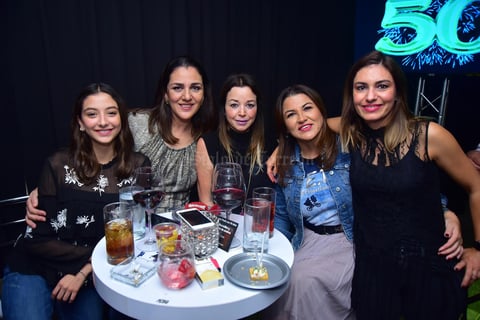 Noelie, Ana, Paty, Claudia y Lorena