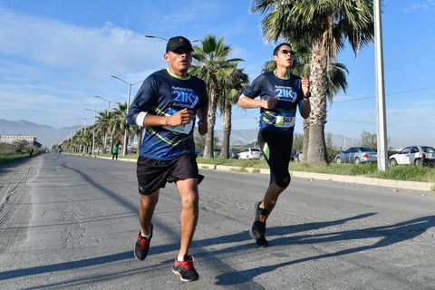 Laguneros corren el Medio Maratón Autocentro-Autopop