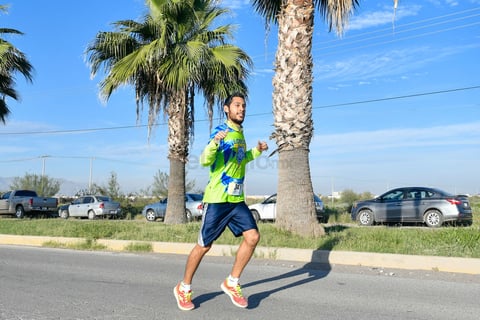 Laguneros corren el Medio Maratón Autocentro-Autopop