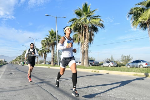 Laguneros corren el Medio Maratón Autocentro-Autopop