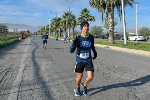 Laguneros corren el Medio Maratón Autocentro-Autopop