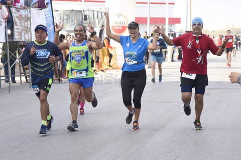 Laguneros corren el Medio Maratón Autocentro-Autopop