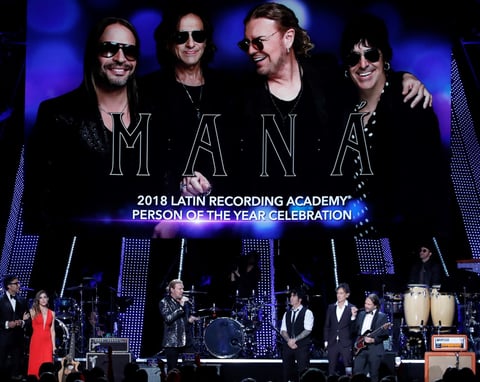 La ceremonia se realizó en el Centro de Eventos Mandalay Bay en Las Vegas.