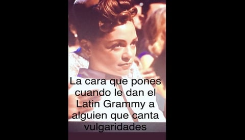 Los memes de la reacción de Lafourcade en los Latin Grammy
