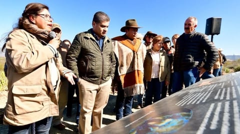 La zona paleontológica de Rincón Colorado fue descubierta en la década de los 80.