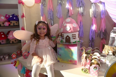 Hermosa Camila Aguilar Salum en el día de su festejo.