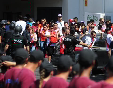 La Policía tuvo que actuar.