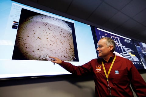 InSight culminó hoy con su aterrizaje un viaje de 485 millones de kilómetros, los que separan la Tierra de Marte, que comenzó el pasado 5 de mayo cuando despegó de la Base Aérea Vandenberg en California (EU).