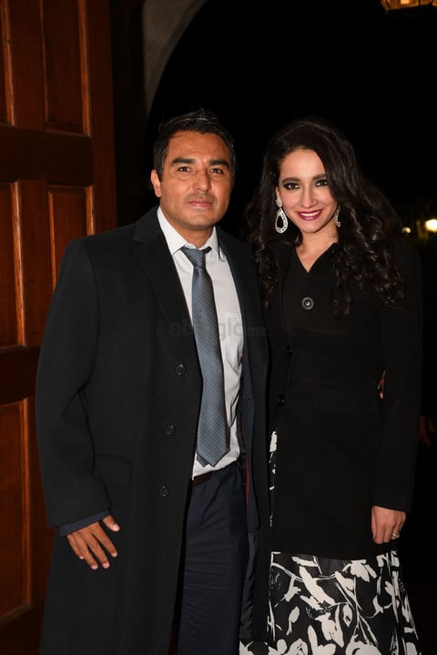 Jaime Correa y Carmen Soria.