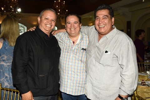 29112018 Rafa CortÃ©s, JesÃºs Sotomayor y JosÃ© Luis Orozco.