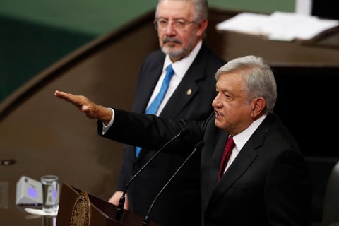 AMLO dijo que inició la cuarta transformación del país.