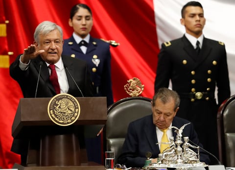 AMLO tomó protesta como nuevo presidente de México.