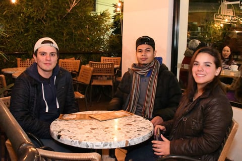Luis Eduardo Loubet, Aldo Rocha Franco y Marcela Díaz Ayón.