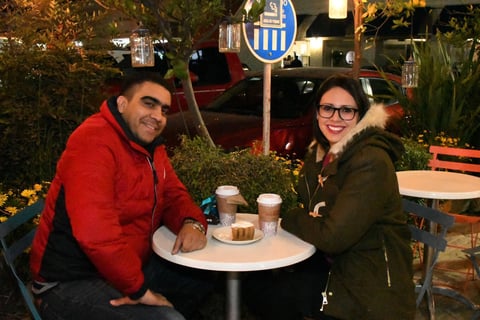 Manuel Soto y Sandra Huerta.