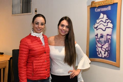 Jazmín Barrera y Erika Limas.