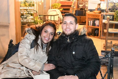Nicolet Celis y Fer Luna.