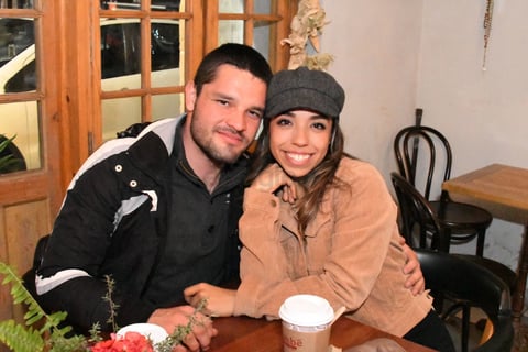 Bernardo Elizalde y Fanny Gutiérrez.