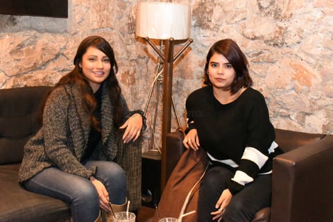 Jéssica Cháidez y  Lu Morán.