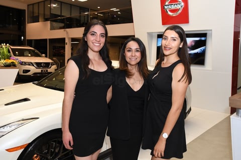 Ericka Fernández, Rosa Gurrola y Evelyn Ortman.