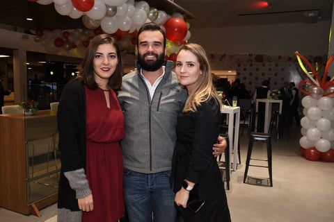 Carolina Duarte, Alejandro Ascencio y Raquel Falomir.