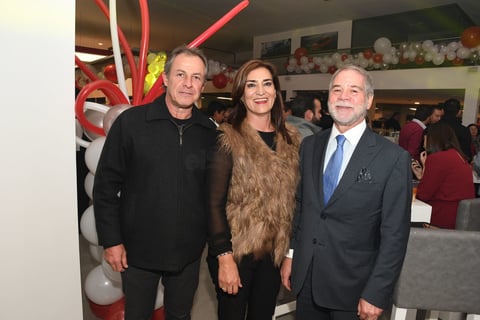 Alfredo Campos Stenner, Patricia Jiménez y Guillermo Falomir.