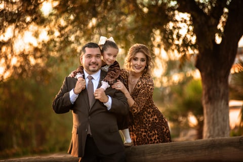 En familia