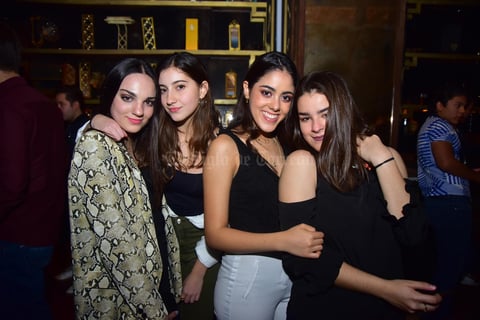 Natalia, Mariam, Maria Monica y Paulina