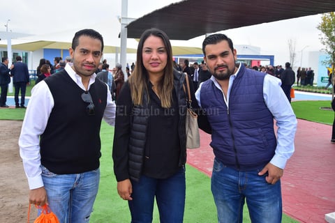 Rogelio Astudillo, Oly Frayre y, Alexandro Astudillo