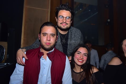 David, Axel y Andrea