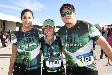 Denisse, Marifer y Hernan