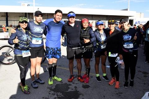 Rosy, Waldo, Vane, Priscila, Jorge, Elisa, Lety y Magda