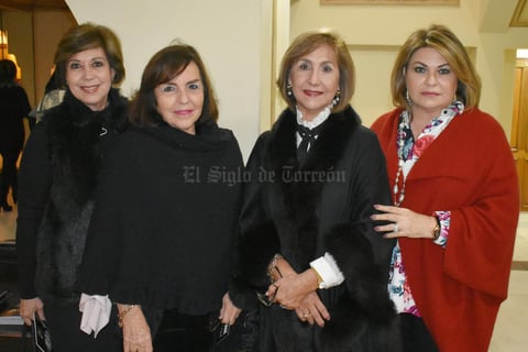 Susana, Alejandra, Bertha Aurora e Ivonne