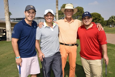 Gerry Castrellon, Luis Espinosa, Raul Barraza y Patricio Espinoza