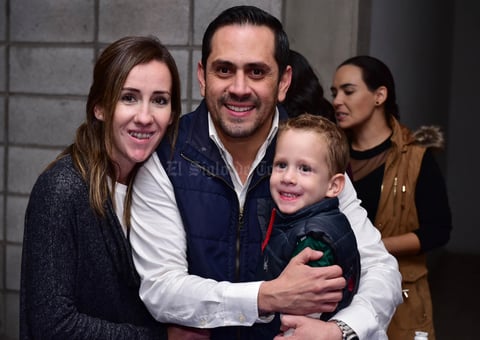 Monica, Omar y Santiago