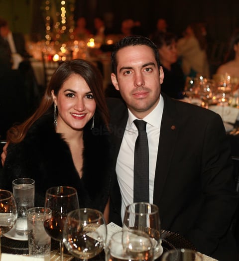 Luisa Jauregui y  Agustín de la Parra.