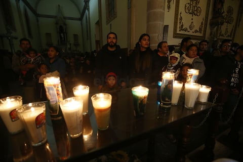 Duranguenses celebran a la Virgen de Guadalupe